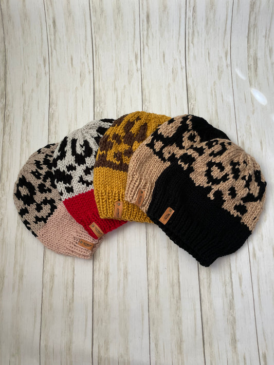Leopard Luxe Beanie